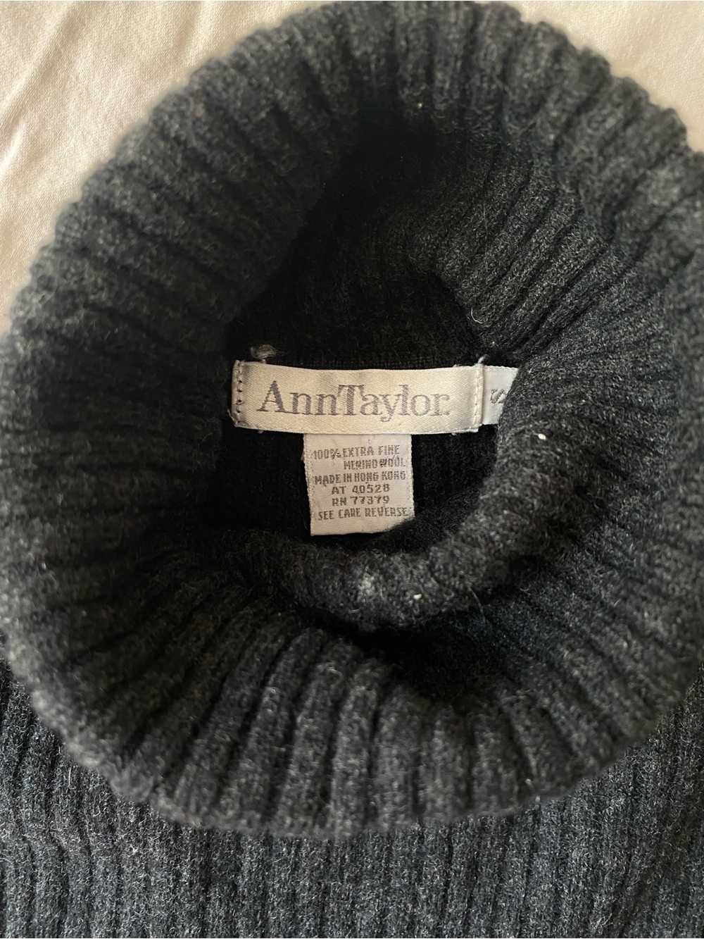 Ribbed Wool Sweater